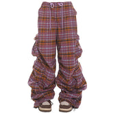 Teen Spirit Plaid Cargo Pants