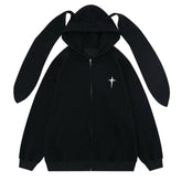 Star Girl Aesthetic Bunny Ears Hoodie