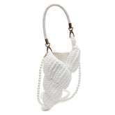 Conch Shell Knit Crochet Bag