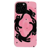 Dancing Cats iPhone Case