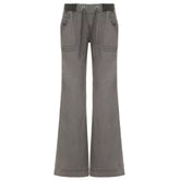 Downtown Girl Drawstring Denim Pants