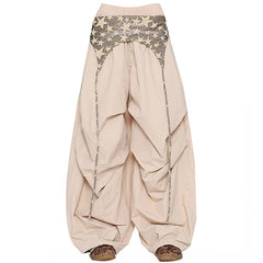 Star Girl Layered Baggy Pants