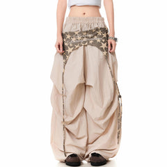 Star Girl Layered Baggy Pants