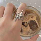Double Star Aesthetic Ring