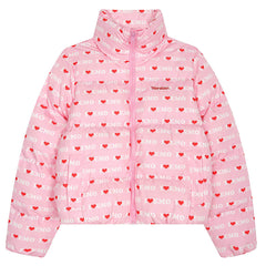 I Love Emo Puffer Jacket