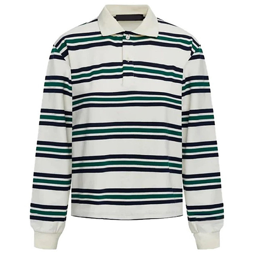Vintage Stripe Rugby Polo